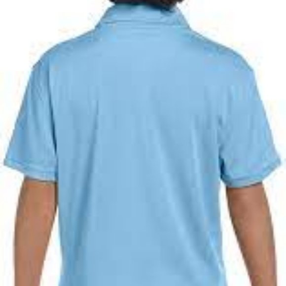 NWT HARRITON DOUBLE MESH SPORT SHIRT LIGHT BLUE LARGE & XL - Picture 2 of 10